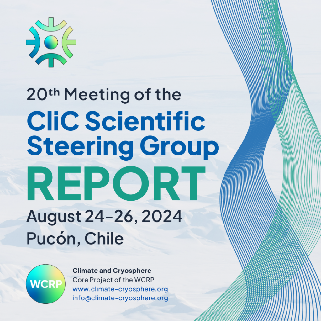 Read more about the article REPORT: 20th Meeting of the CliC Scientific Steering Group