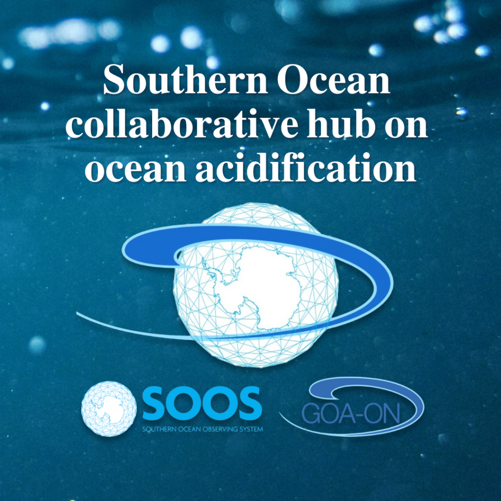 Read more about the article SOOS and GOA-ON Launch Joint Project and Workshop: Southern Ocean – Ocean Acidification Hub (SO-OA Hub)