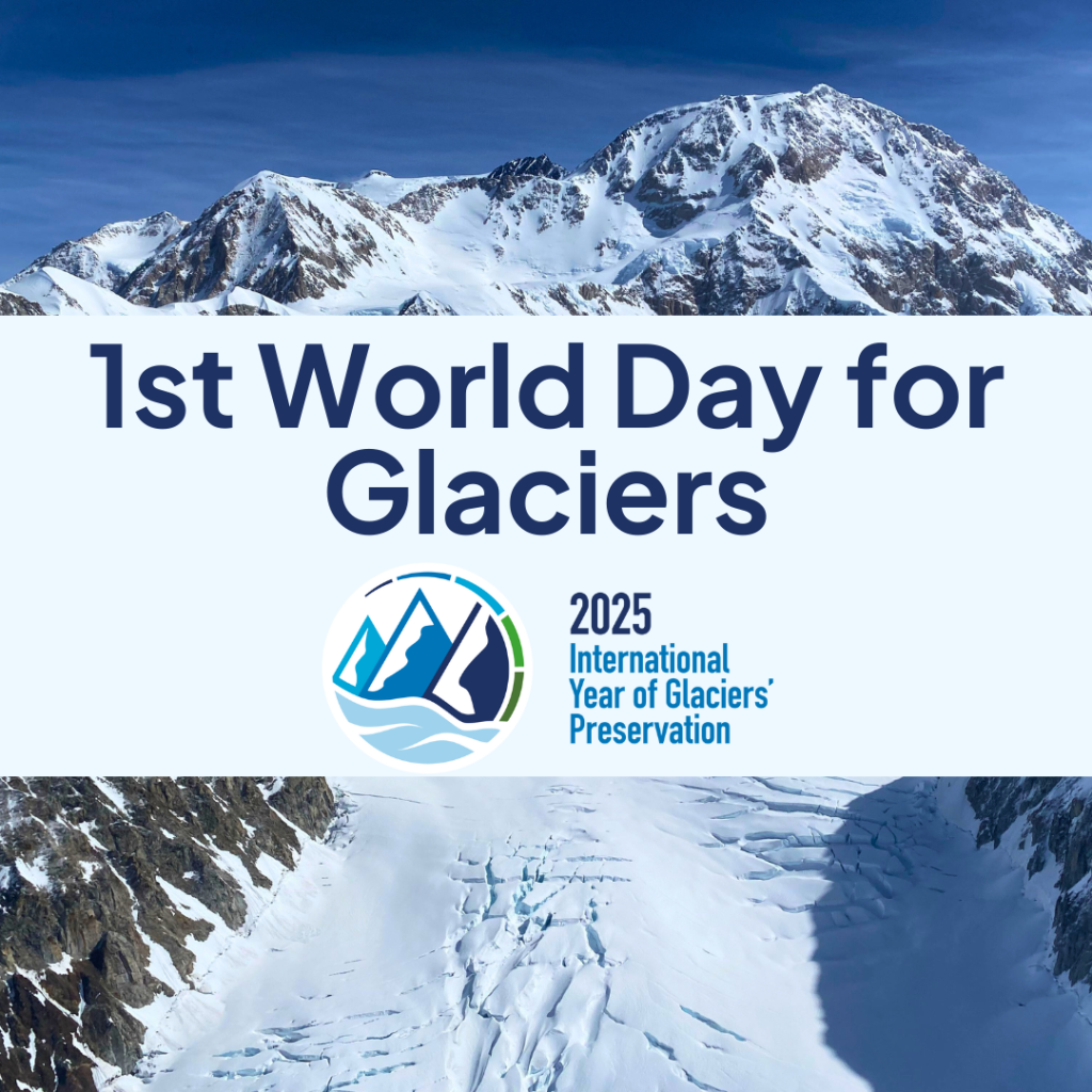 Read more about the article CliC at the 1st World Day for Glaciers and World Water Day 2025