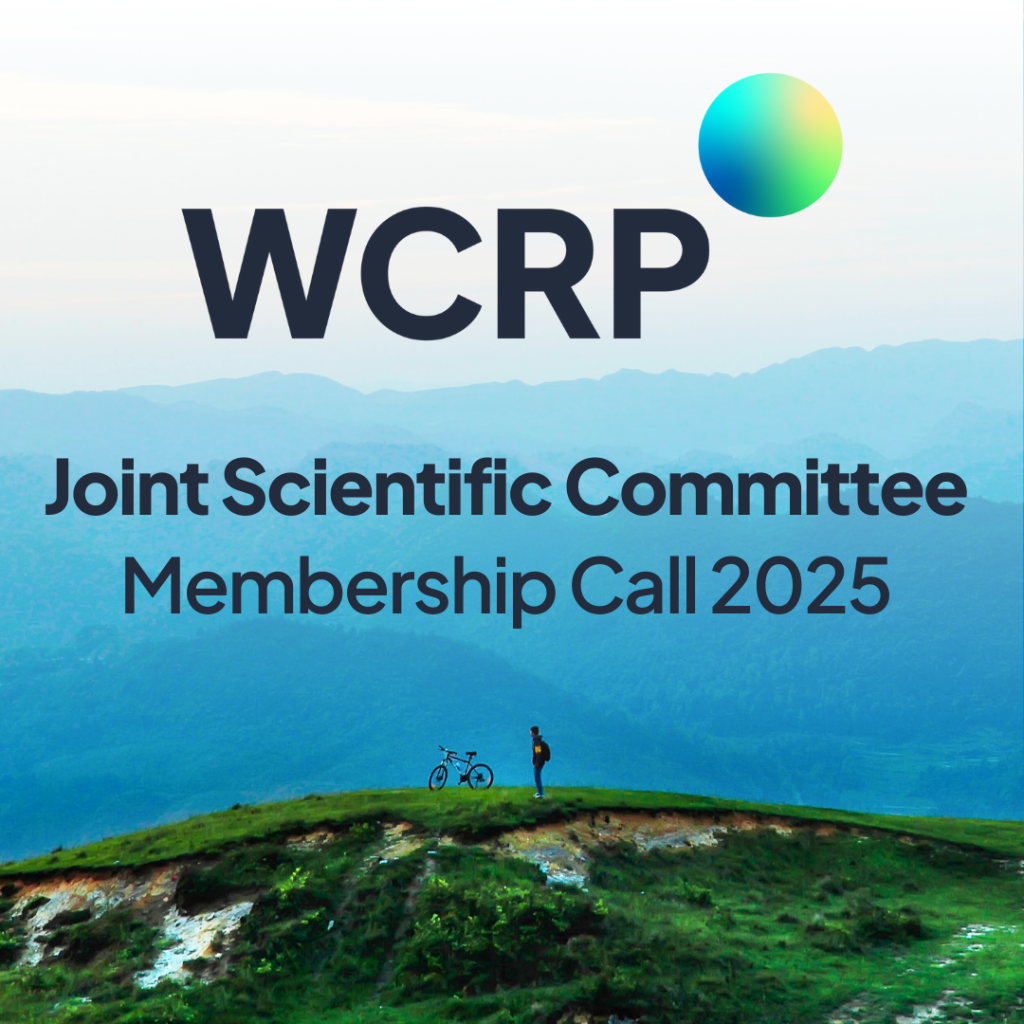 Read more about the article WCRP Joint Scientific Committee Membership Call 2025 